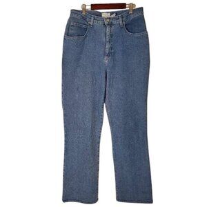 FDJ SZ10 FRENCH DRESSING PEGGY CURVY BLUE JEANS STRAIGHT LEG HIGH RISE